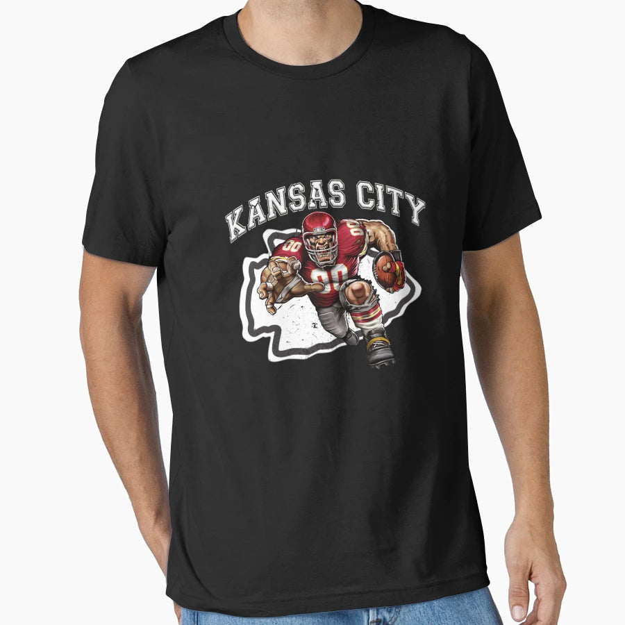 Art Kansas City Chiefs T-Shirt - Minimalist Print Men Women - T-Shirt, Sweatshirt, Hoodie