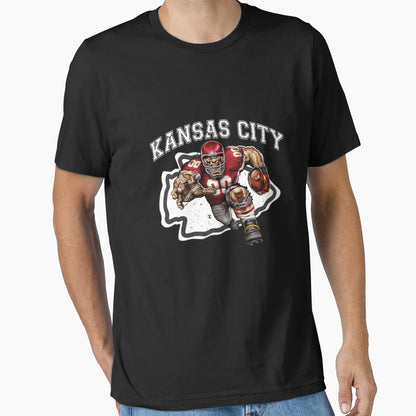 Art Kansas City Chiefs T-Shirt - Minimalist Print Men Women - T-Shirt, Sweatshirt, Hoodie