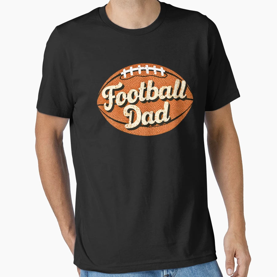 Football Dad Gridiron T-Shirt - Trendy Graphic for Adults - T-Shirt, Sweatshirt, Hoodie