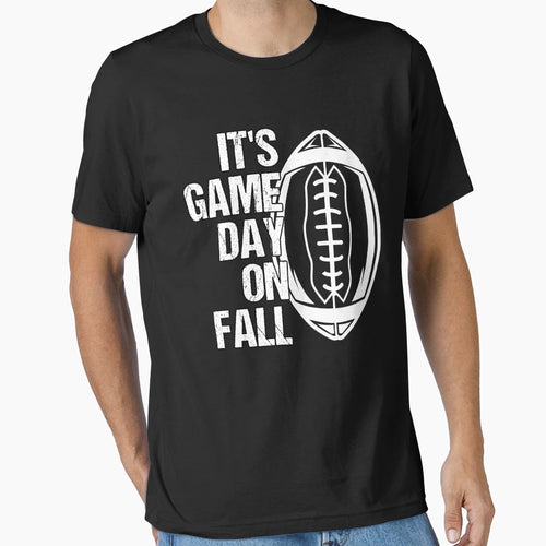 Fall Season Game Day American Football T-Shirt - Unique Graphic for Adults - T-Shirt, Sweatshirt, Hoodie