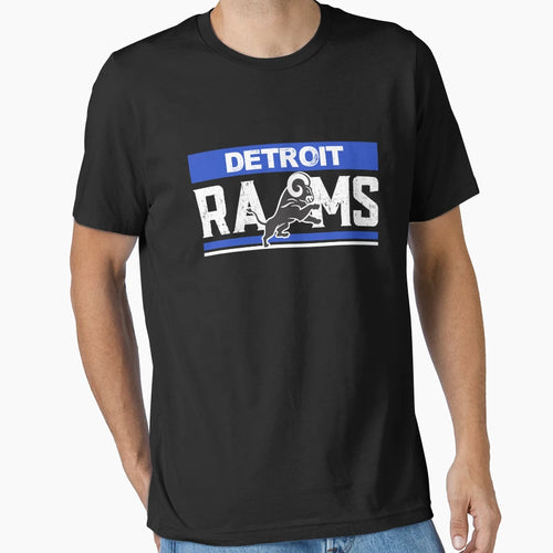 Detroit Rams Special T-Shirt - Casual Everyday Wear for Adults - T-Shirt, Sweatshirt, Hoodie