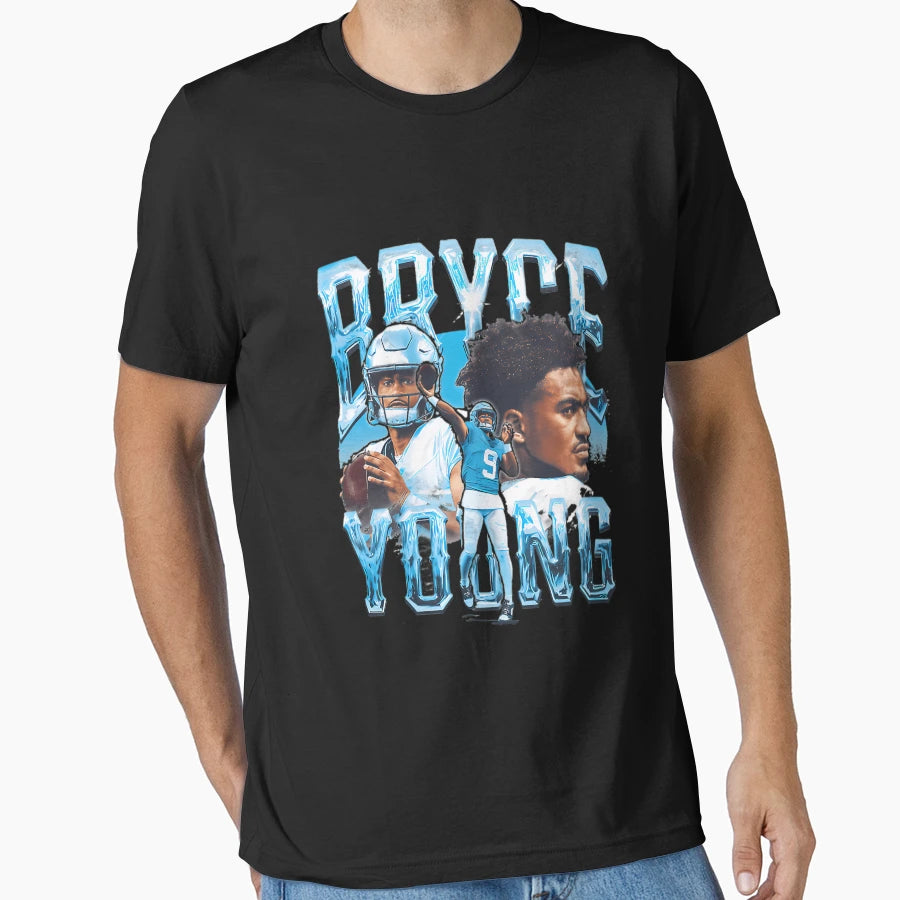 Bryce Young Carolina T-Shirt - Custom Art Print Men Women - T-Shirt, Sweatshirt, Hoodie