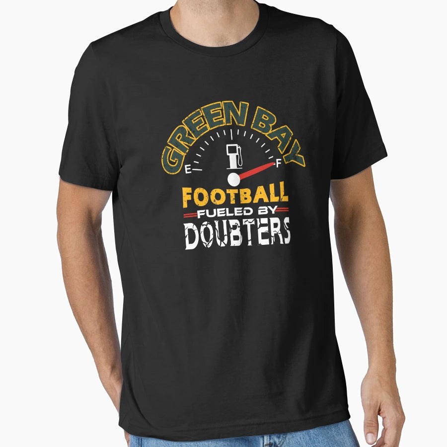 Green Bay Football Fan Fueled T-Shirt - Trendy Graphic Men Women - T-Shirt, Sweatshirt, Hoodie