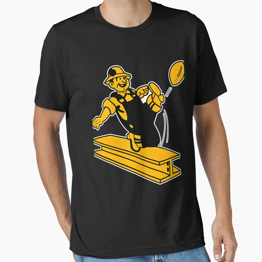 1962 Steelers Steely T-Shirt - Novelty Apparel for Adults - T-Shirt, Sweatshirt, Hoodie