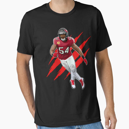 Lavonte David Coverage Area 54 Claw T-Shirt - Fun Novelty Design Men Women - T-Shirt, Sweatshirt, Hoodie