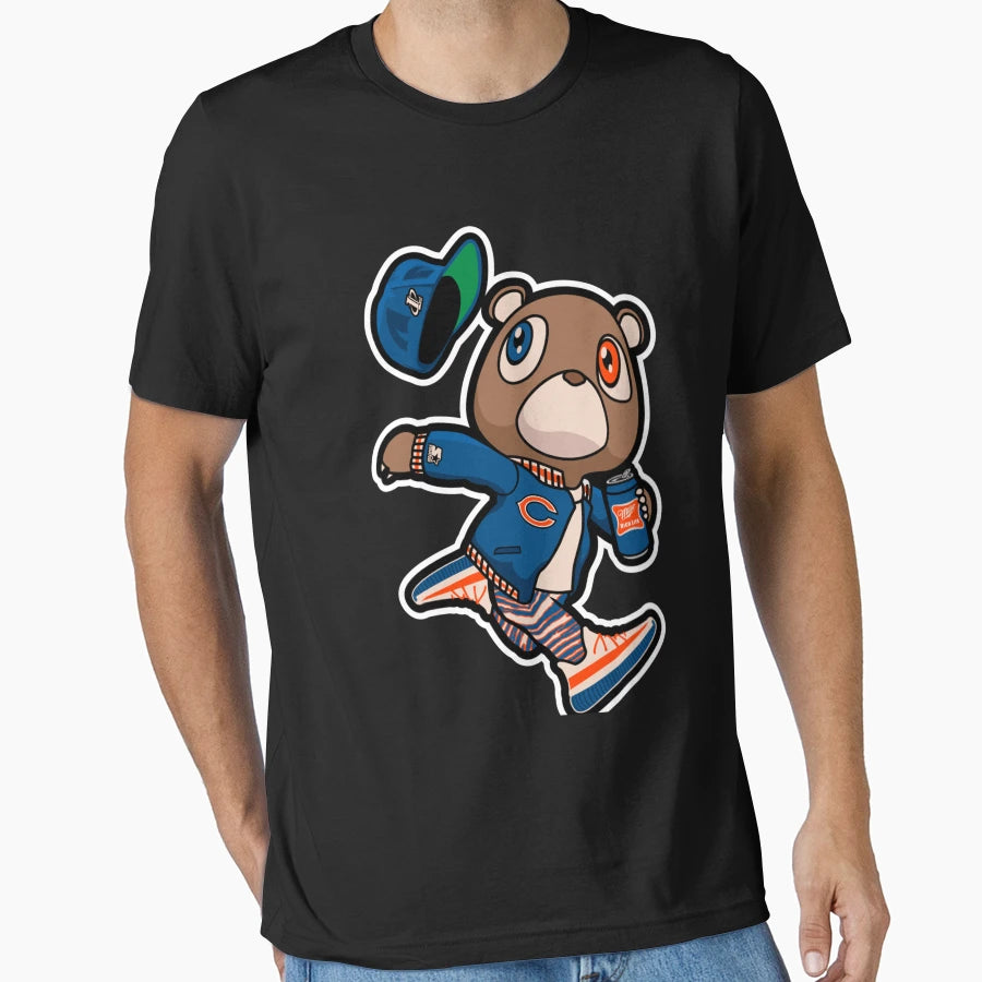 Kanye West Dropout Bear Chicago T-Shirt - Casual Everyday Wear Unisex - T-Shirt, Sweatshirt, Hoodie