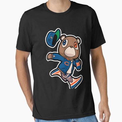 Kanye West Dropout Bear Chicago T-Shirt - Casual Everyday Wear Unisex - T-Shirt, Sweatshirt, Hoodie