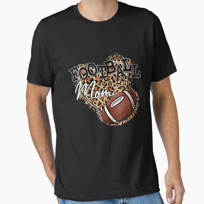 Mothers Day Womens Football Mom T-Shirt - Minimalist Print for Adults - T-Shirt, Sweatshirt, Hoodie