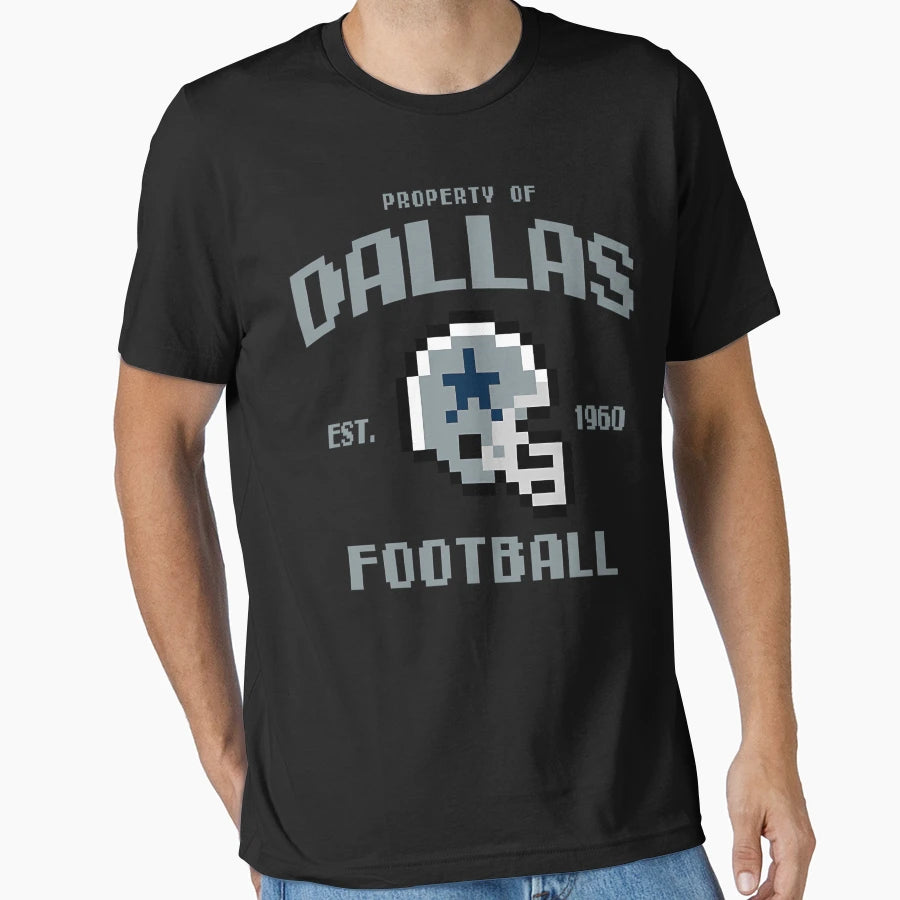 Property Dallas Cowboys Football T-Shirt - Custom Art Print for Adults - T-Shirt, Sweatshirt, Hoodie