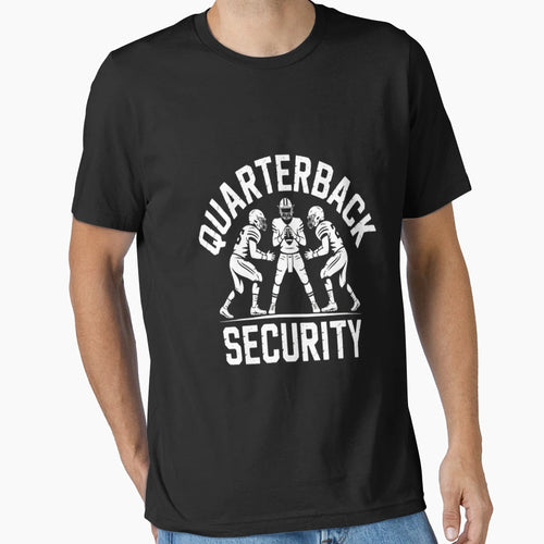 Offensive Lineman Quarterback Security T-Shirt - Trendy Graphic Men Women - T-Shirt, Sweatshirt, Hoodie