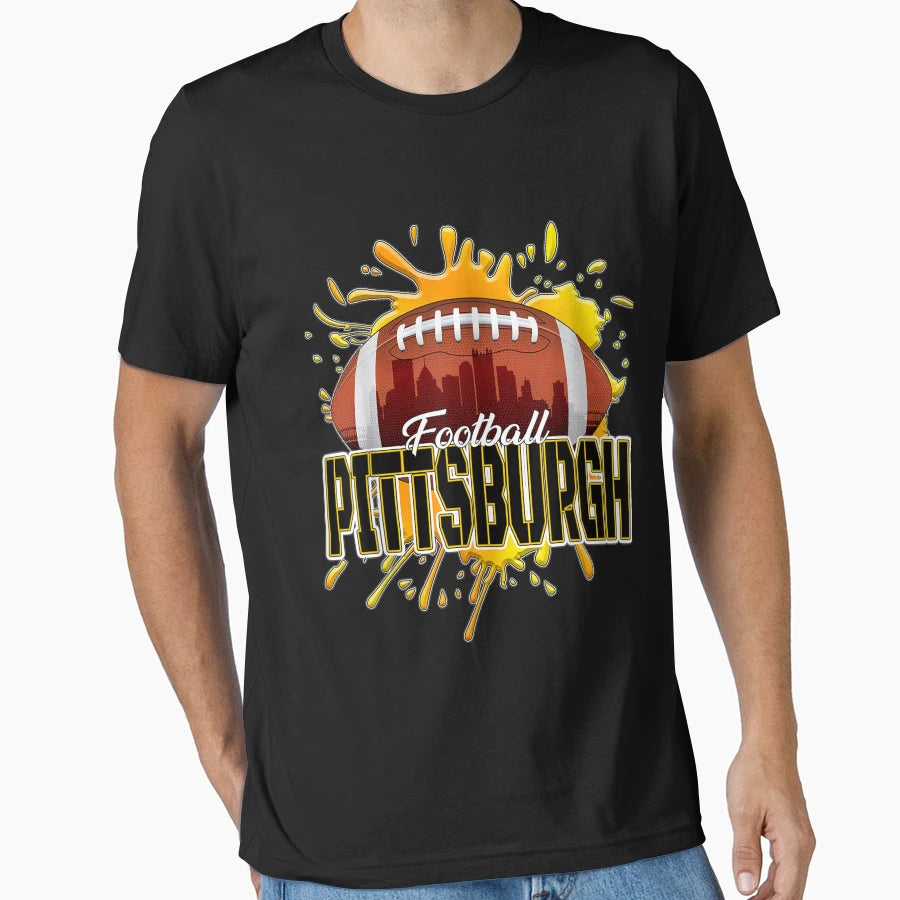 Pittsburgh Football Pennsylvania Sler T-Shirt - Unique Graphic Unisex - T-Shirt, Sweatshirt, Hoodie