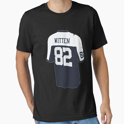 Jason Witten Thanksgiving Day Jersey 82 T-Shirt - Fun Novelty Design Unisex - T-Shirt, Sweatshirt, Hoodie