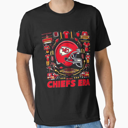Art Kansas City Chiefs T-Shirt - Casual Everyday Wear Unisex - T-Shirt, Sweatshirt, Hoodie