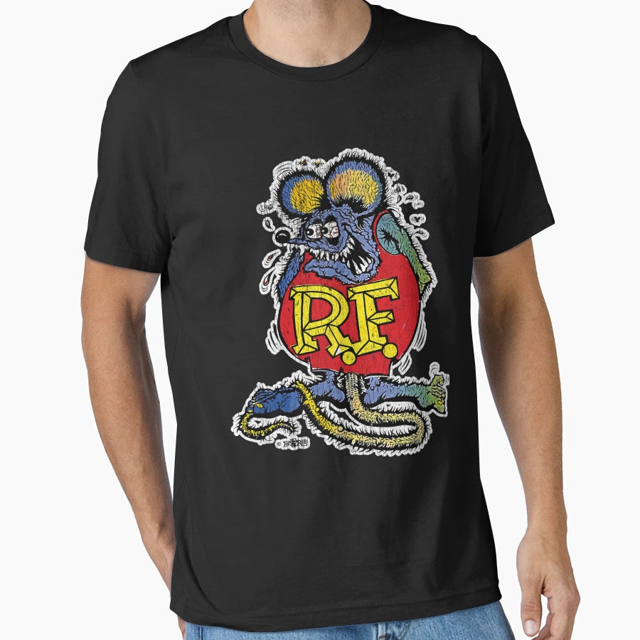 Rat Fink T-Shirt - Custom Art Print Unisex - T-Shirt, Sweatshirt, Hoodie