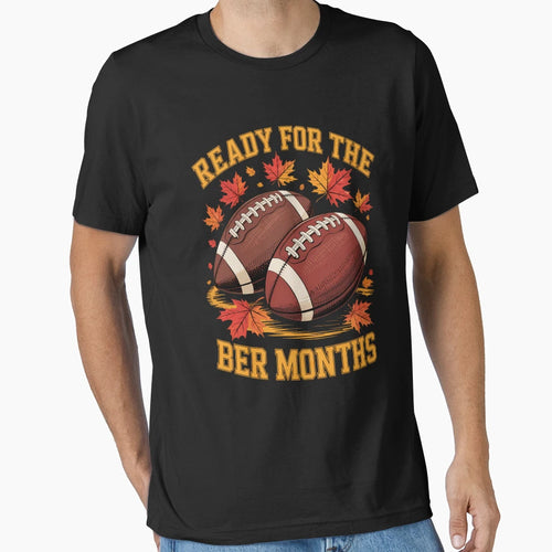 Football Season Fall Winter Football T-Shirt - Graphic Print Unisex - T-Shirt, Sweatshirt, Hoodie