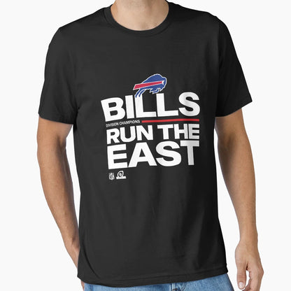 Bills Run East T-Shirt - Graphic Print Men Women - T-Shirt, Sweatshirt, Hoodie