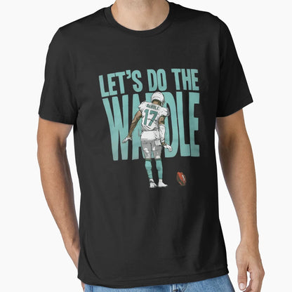 Jaylen Waddle Lets Do Waddle Dance T-Shirt - Graphic Print Men Women - T-Shirt, Sweatshirt, Hoodie