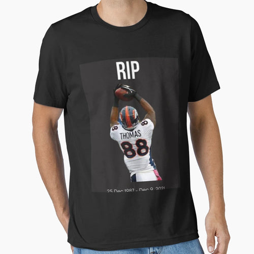 Rip Demaryius Thomas T-Shirt - Graphic Print for Adults - T-Shirt, Sweatshirt, Hoodie