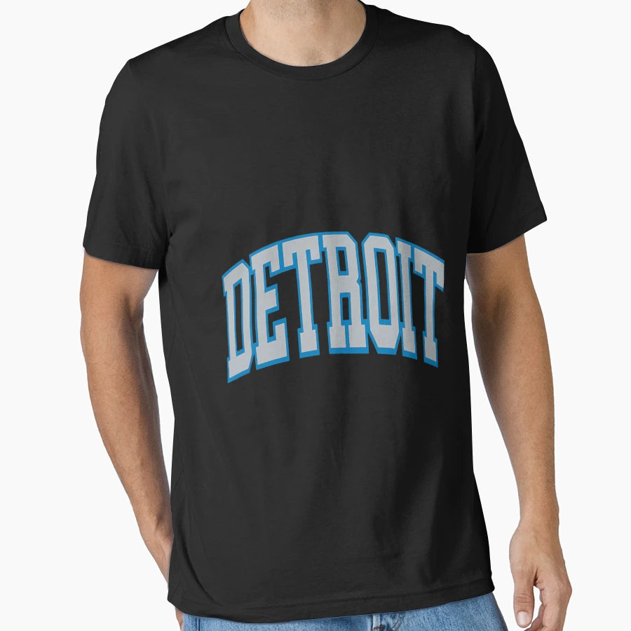 Detroit Football Sport City Pride T-Shirt - Custom Art Print for Adults - T-Shirt, Sweatshirt, Hoodie