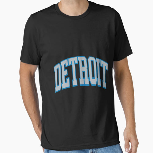 Detroit Football Sport City Pride T-Shirt - Custom Art Print for Adults - T-Shirt, Sweatshirt, Hoodie