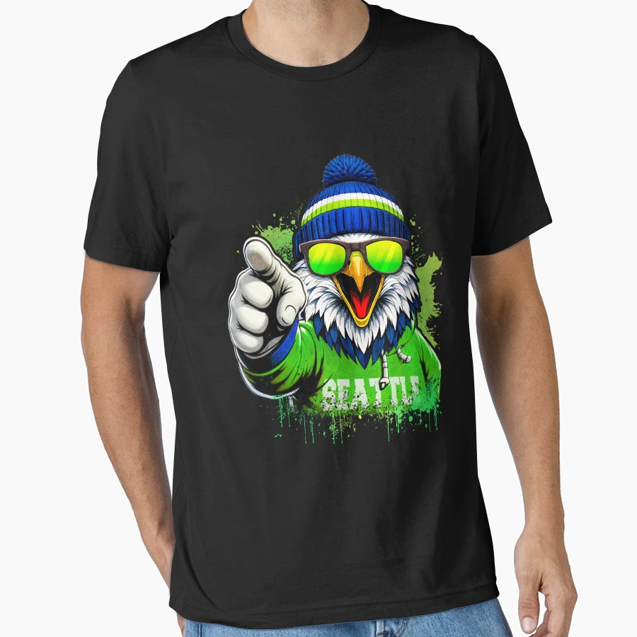 Splash Eagle T-Shirt - Custom Art Print Men Women - T-Shirt, Sweatshirt, Hoodie
