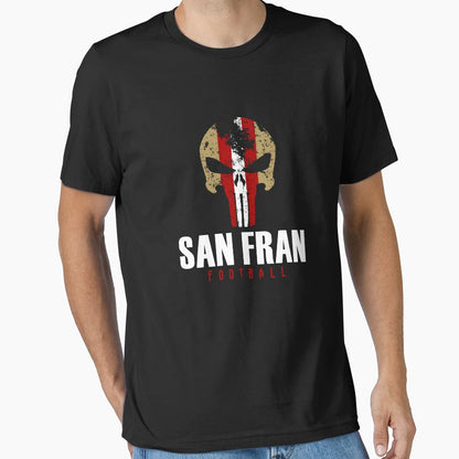 San Francisco Pro Football Grunge T-Shirt - Unique Graphic for Adults - T-Shirt, Sweatshirt, Hoodie