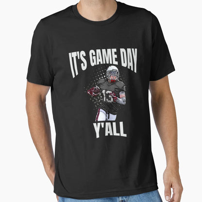 Its Game Day Yall Funny Fantasy T-Shirt - Casual Everyday Wear Men Women - T-Shirt, Sweatshirt, Hoodie