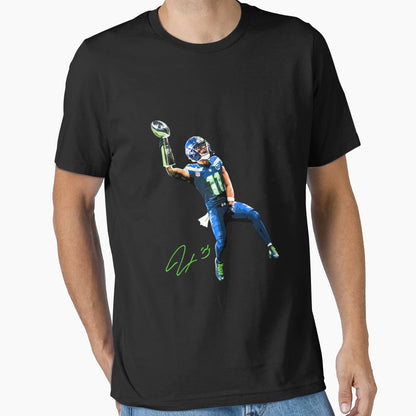 Jaxon Smith Njigba Raising Cup T-Shirt - Casual Everyday Wear Unisex - T-Shirt, Sweatshirt, Hoodie
