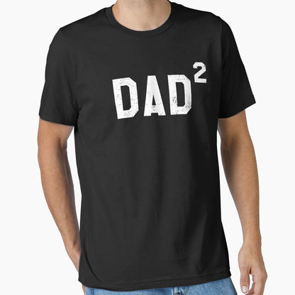 Dad Two Twin T-Shirt - Aesthetic Graphic for Adults - T-Shirt, Sweatshirt, Hoodie