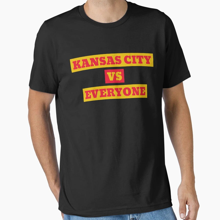 Kansas City Vs Everyone T-Shirt - Graphic Print Men Women - T-Shirt, Sweatshirt, Hoodie