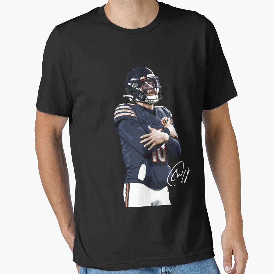 Chicago Football CW Cold Celebration Iceman T-Shirt - Unique Graphic Unisex - T-Shirt, Sweatshirt, Hoodie
