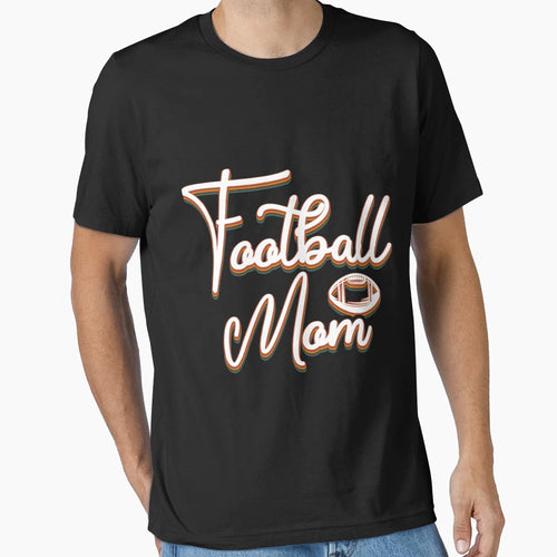 American Football Mom Football Mom T-Shirt - Custom Art Print for Adults - T-Shirt, Sweatshirt, Hoodie