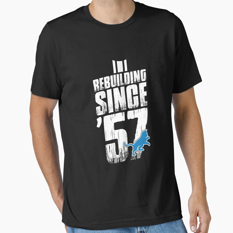 Original Rebuilding Since 57 T-Shirt - Fun Novelty Design for Adults - T-Shirt, Sweatshirt, Hoodie