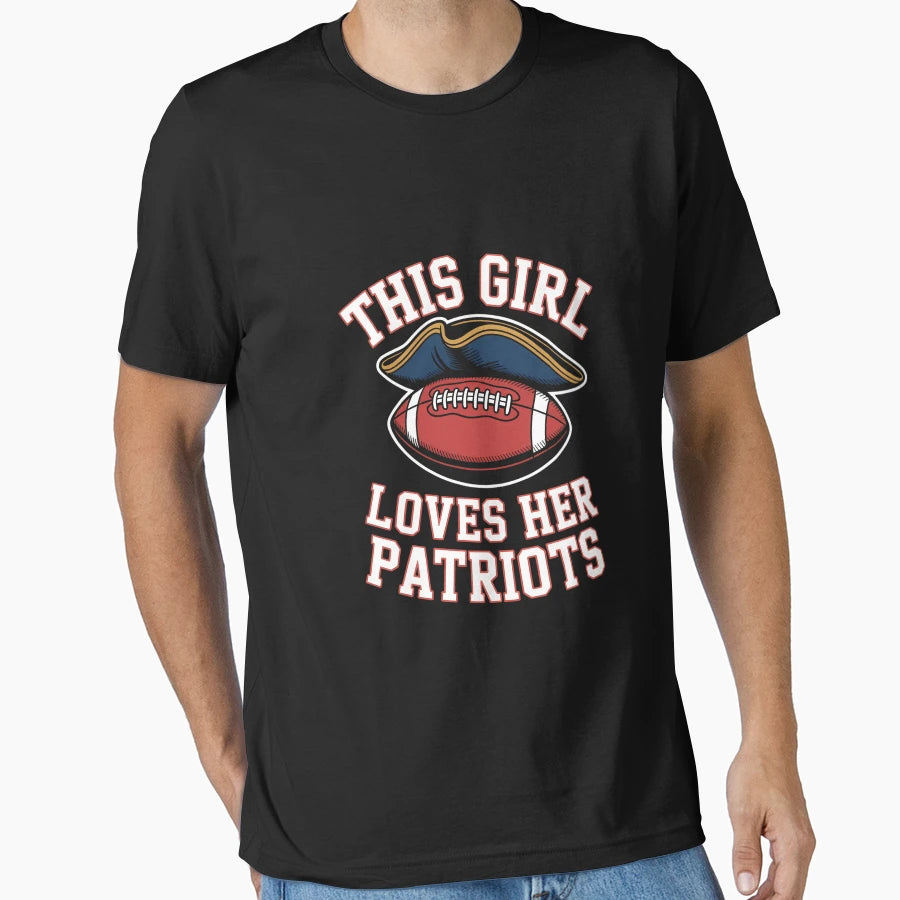 Funny Football Support Us Patriotic T-Shirt - Graphic Print Men Women - T-Shirt, Sweatshirt, Hoodie