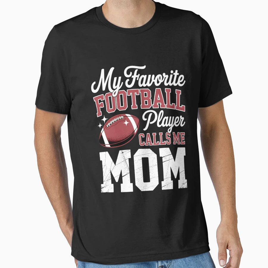 Mothers Day American Football T-Shirt - Aesthetic Graphic for Adults - T-Shirt, Sweatshirt, Hoodie