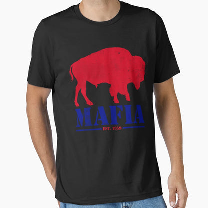 Bills Mafia T-Shirt - Aesthetic Graphic for Adults - T-Shirt, Sweatshirt, Hoodie