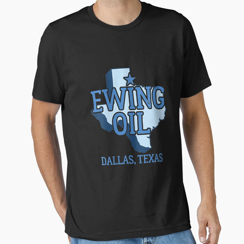 Womens Ewing Oil V Neck T-Shirt - Aesthetic Graphic Unisex - T-Shirt, Sweatshirt, Hoodie