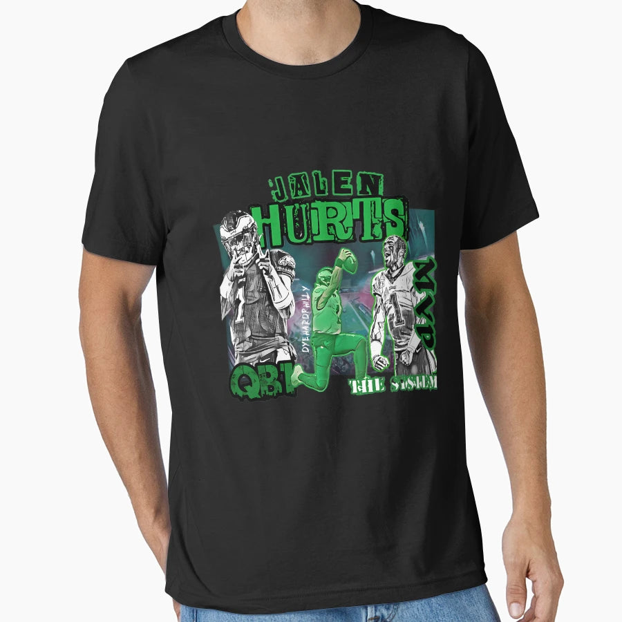 Quarterback Sports Player Championship T-Shirt - Novelty Apparel Men Women - T-Shirt, Sweatshirt, Hoodie