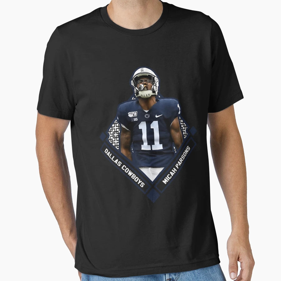 Micah Sport Parsons Dallas Cowboys T-Shirt - Custom Art Print Men Women - T-Shirt, Sweatshirt, Hoodie