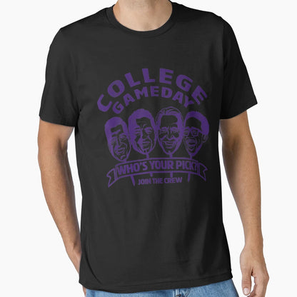 Espn College Gameday Whos T-Shirt - Unique Graphic Men Women - T-Shirt, Sweatshirt, Hoodie