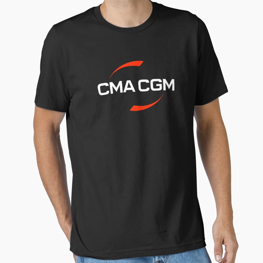 Maritime Cma Cgm Cargo Vessel T-Shirt - Fun Novelty Design for Adults - T-Shirt, Sweatshirt, Hoodie
