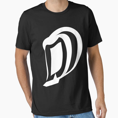 Simple Letter D Logo T-Shirt - Aesthetic Graphic for Adults - T-Shirt, Sweatshirt, Hoodie