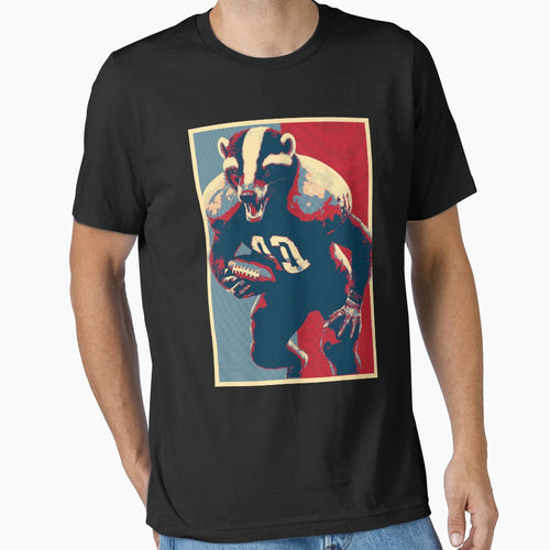 Honey Badger American Football Player T-Shirt - Novelty Apparel Men Women - T-Shirt, Sweatshirt, Hoodie