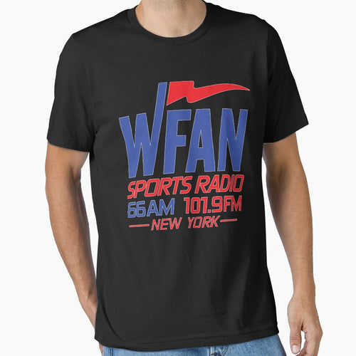 Wfan Sports Radio New York T-Shirt - Custom Art Print Unisex - T-Shirt, Sweatshirt, Hoodie
