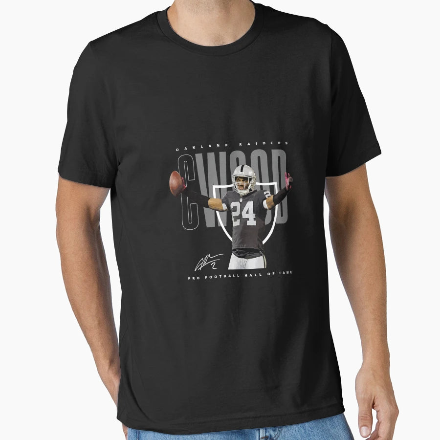 Charles Woodson T-Shirt - Aesthetic Graphic Men Women - T-Shirt, Sweatshirt, Hoodie