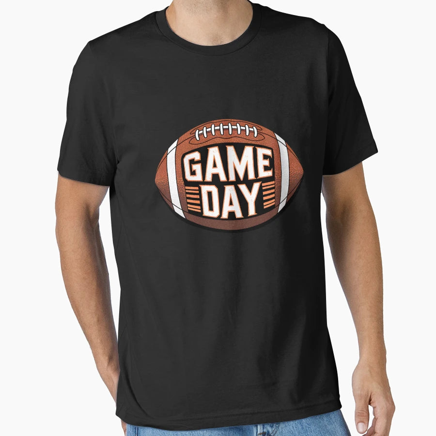 Game Day Football Football Game Day T-Shirt - Unique Graphic Men Women - T-Shirt, Sweatshirt, Hoodie