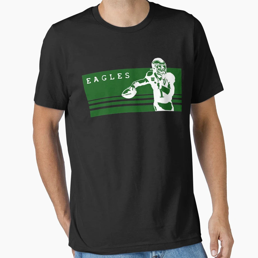 1 Sports Player Touchdown T-Shirt - Minimalist Print Men Women - T-Shirt, Sweatshirt, Hoodie