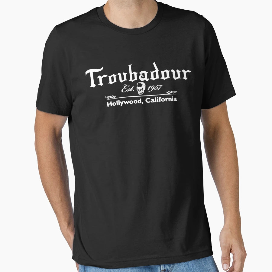 Troubadour Hollywood California T-Shirt - Novelty Apparel Men Women - T-Shirt, Sweatshirt, Hoodie