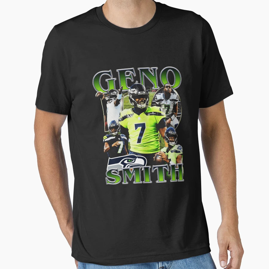 Geno Smith Bootleg T-Shirt - Minimalist Print Unisex - T-Shirt, Sweatshirt, Hoodie