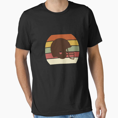 Football Helmet American Football Fan T-Shirt - Aesthetic Graphic Men Women - T-Shirt, Sweatshirt, Hoodie